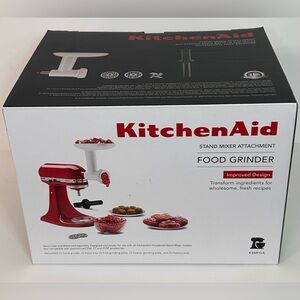 KitchenAid Food Grinder Attachment KSMFGA NIB